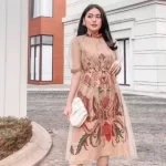 Model Dress Batik Modern dengan Desain Terbaru